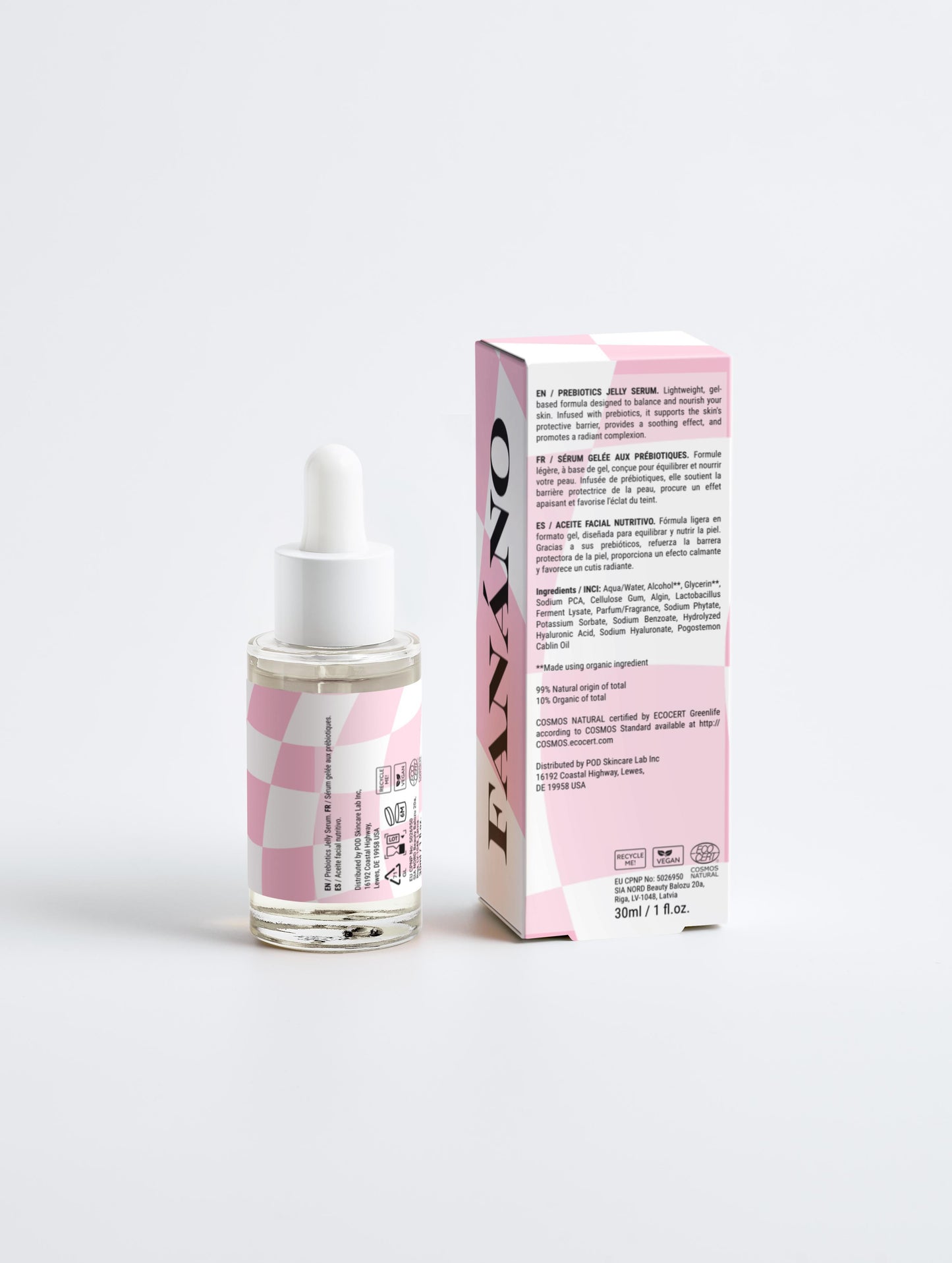 Bioactive Prebiotic Jelly Serum
